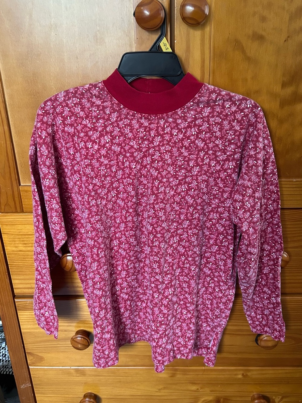 Partners by Mervyns Red Heathered Knit Sweater